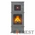 Печь камин с духовкой Везувий Everest Korela