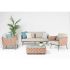 Комплект плетеной лаунж мебели RosaDesign Manhattan 081/LG4-MANH