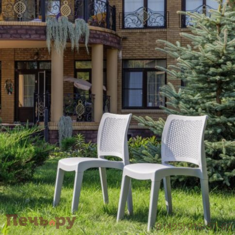 2 стула Royal Family JULY светло-серые фото 3