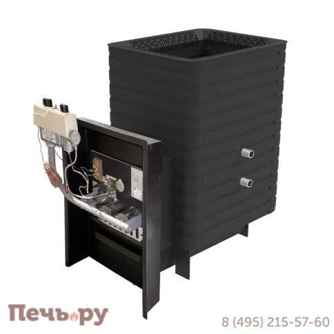 Банная печь Берёзка Викинг 15 газ (сетчатый кожух) фото 5