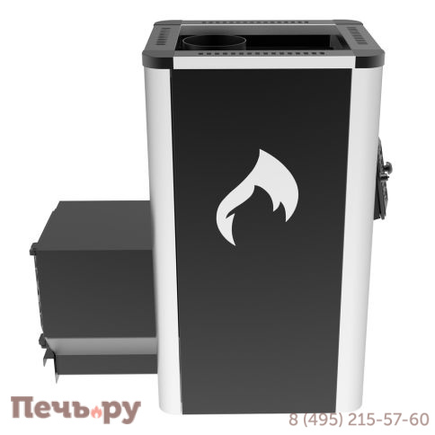 Банная печь Берёзка 28 закрытая каменка  ДТ-4  фото 2