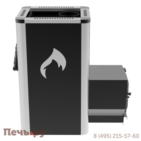 Банная печь Берёзка 28 закрытая каменка  ДТ-4  фото 4