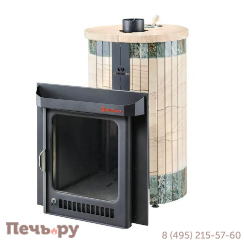 Банная печь Ферингер Ламель Оптима ПС до 23 куб. м., закрытая каменка фото 15