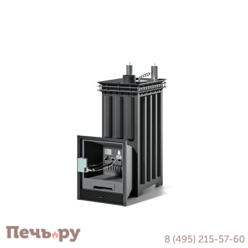 Банная печь ИзиСтим Сочи К с газовой горелкой фото 2
