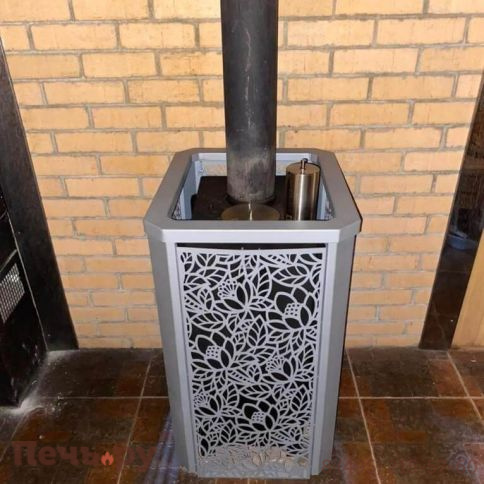 Банная печь ИзиСтим Ялта 15 хохлома фото 5