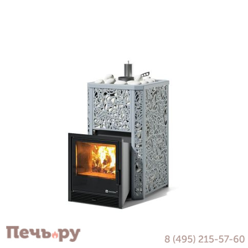 Банная печь ИзиСтим Ялта 15 хохлома фото