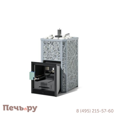 Банная печь ИзиСтим Ялта 15 с газовой горелкой ГГУ-20 фото 2