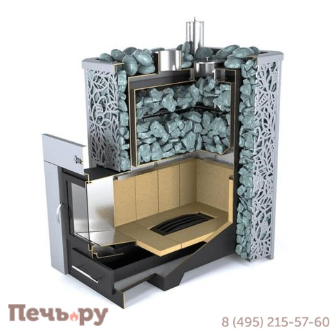 Банная печь ИзиСтим Ялта 25 модерн фото 7