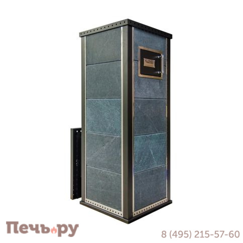Банная печь Klover RT 35-RV в облицовке жадеит фото 2