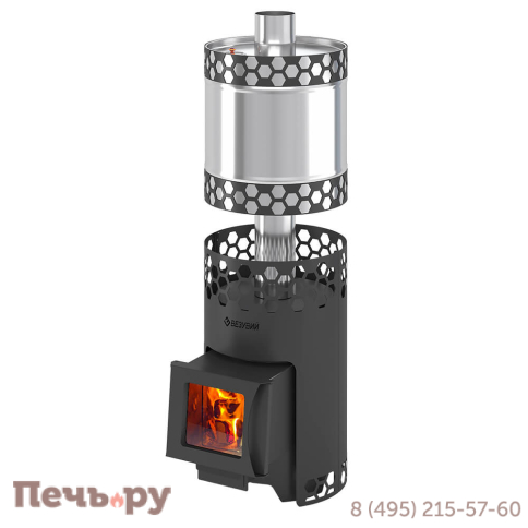 Банная печь Везувий Пчелка С с баком фото 2