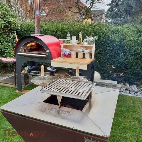 Барбекю Clementi Gringo con base cube фото 4