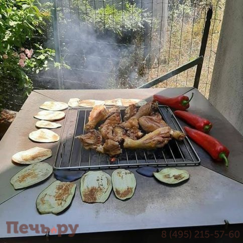 Барбекю Clementi Gringo con base cube фото 6