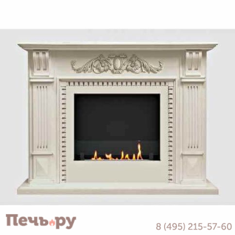 Биокамин в портале SteelHeat Belfast Lux фото 2