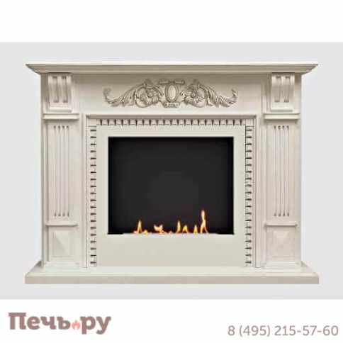 Биокамин в портале SteelHeat Belfast Lux фото