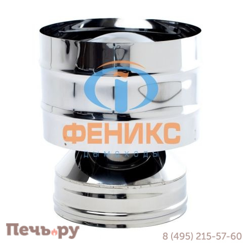 Дефлектор Феникс 2Д (AISI 304 0,8мм + AISI 430 0,5мм) фото