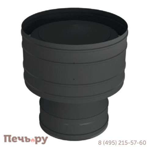 Дефлектор Вулкан VBR50 мм (321 0,5/439 0,5) черный фото