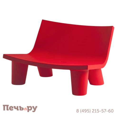 Диван пластиковый двухместный Slide Low Lita Love Standard фото