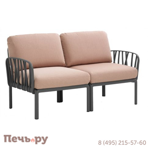 Диван пластиковый с подушками Nardi Komodo 2 003/2DIV/02.066 фото