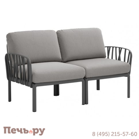 Диван пластиковый с подушками Nardi Komodo 2 003/2DIV/02.172 фото