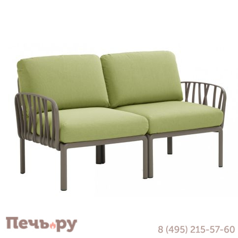 Диван пластиковый с подушками Nardi Komodo 2 003/2DIV/10.139 фото