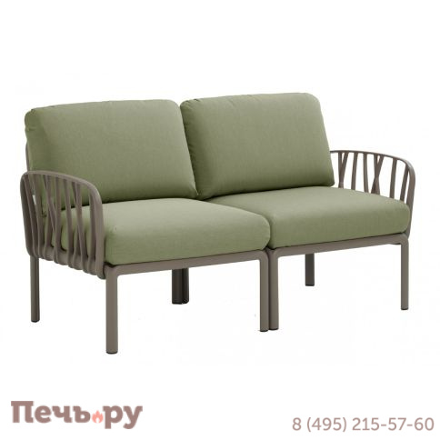 Диван пластиковый с подушками Nardi Komodo 2 003/2DIV/10.140 фото