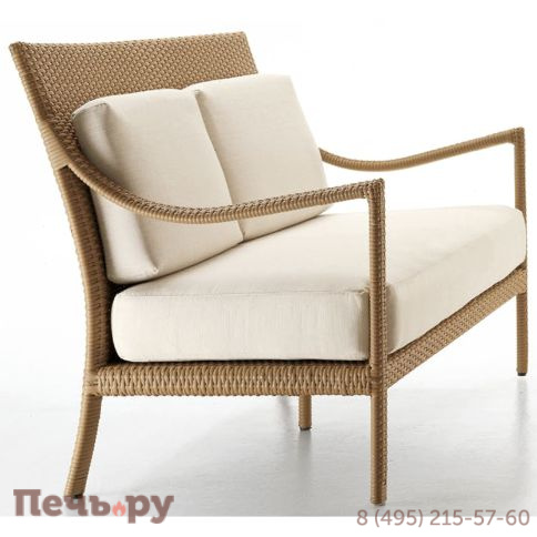 Диван плетеный двухместный DFN Tropea фото