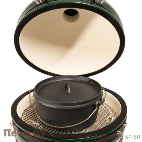 Духовка Green Kamado голландская чугунная фото 2