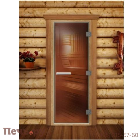 Дверь DoorWood Престиж Лайт Бронза 2000x800 фото