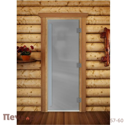 Дверь DoorWood Престиж Сатин 1900x700 фото