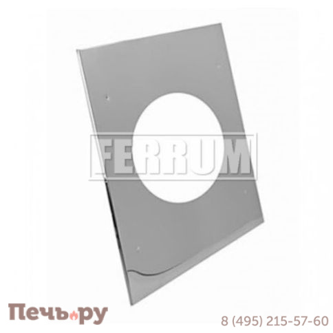 Экран защитный Феррум 580х580 с отверстием (AISI 430/ 0.5) фото