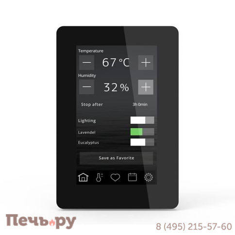 Электрическая печь для бани и сауны Tylo Sense Combi 10+пульт Elite фото 3