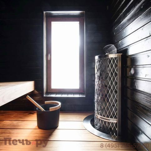 Электрическая печь для сауны IKI Wall 7.6 кВт пристенная фото 4