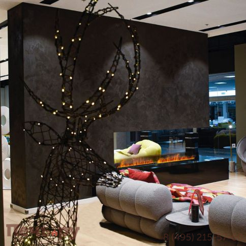 Электрический паровой камин Schones Feuer 3D FireLine 2000 фото 4