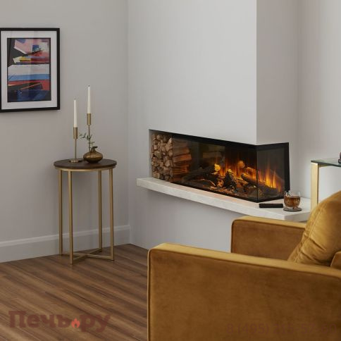 Электрокамин British Fires New Forest 870 with Deluxe Real logs - 870 мм фото 3