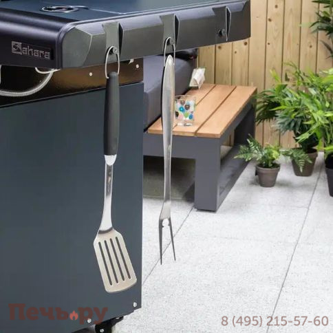 Газовый гриль Sahara X450 4 Burner BBQ Smokey Teal фото 7