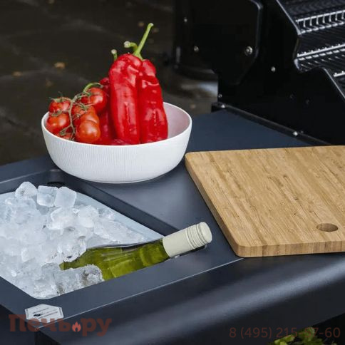 Газовый гриль Sahara X475 4 B BBQ Trolley Smokey Teal фото 16