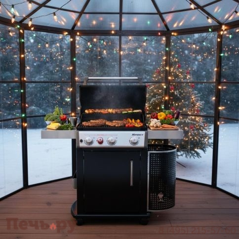 Газовый гриль Weber Spirit Premium EPX-325 GBS фото