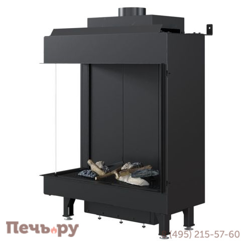 Газовый камин Kratki Leo/L/76/62/G31/37MBAR балонный газ фото 2