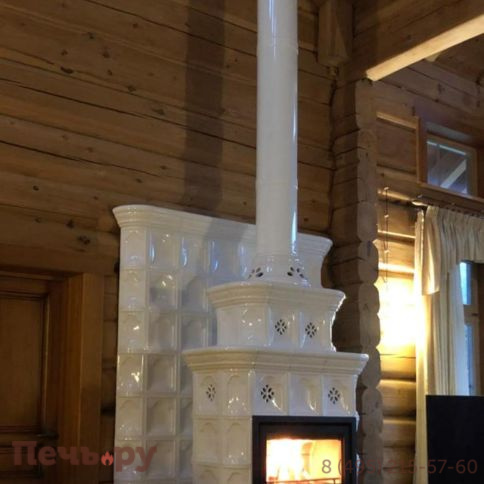 Готовый камин КимрПечь Истра пристенный-двухъярусный фото 32