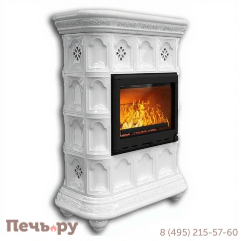 Готовый камин КимрПечь Истра центральный с топкой Астов К7454 фото