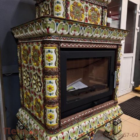 Готовый камин КимрПечь Кострома пристенный-двухъярусный фото 16