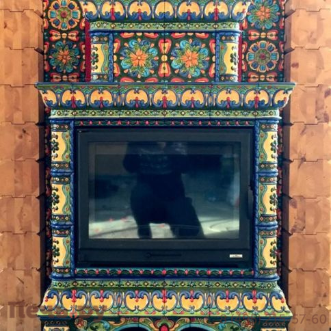 Готовый камин КимрПечь Кострома пристенный-двухъярусный фото 20