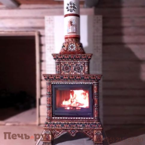 Готовый камин КимрПечь Кострома пристенный-двухъярусный фото 21