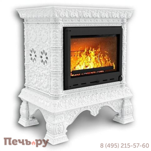 Готовый камин КимрПечь Кострома пристенный с топкой Астов МЛ 700 фото