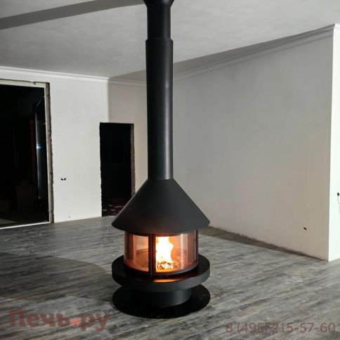 Готовый камин Rocal Gala черный фото 11