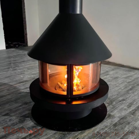 Готовый камин Rocal Gala черный фото 12