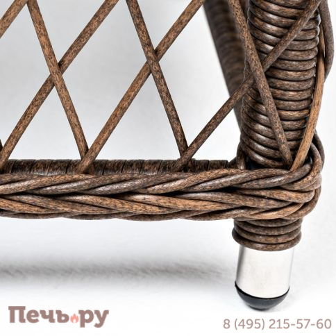 Гранд Латте 4SiS стол журнальный из искусственного ротанга, цвет коричневый фото 7