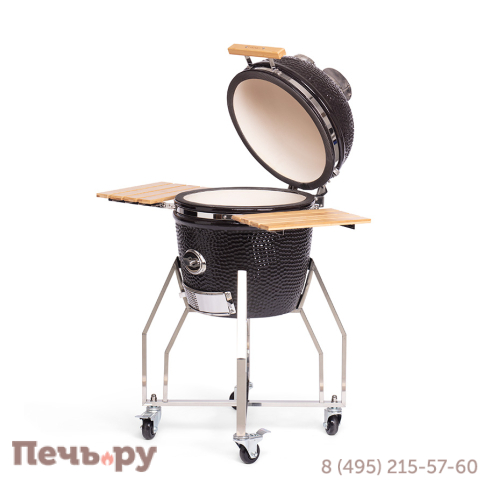 Гриль Yakiniku Kamado Medium вкл. базу с колесиками и боковые столики фото 11