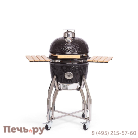 Гриль Yakiniku Kamado Medium вкл. базу с колесиками и боковые столики фото 12