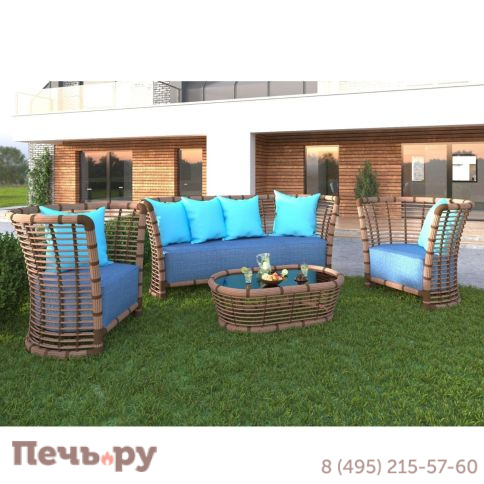 Группа для отдыха Rotang Lux Бамбук фото